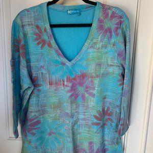 Fresh Produce 3/4 Sleeve Top